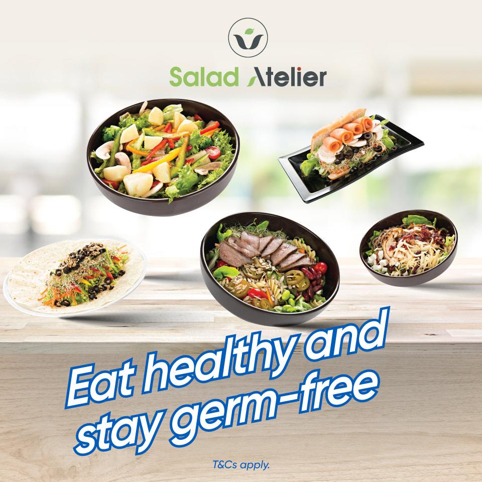 Eat healthy and stay germ-free